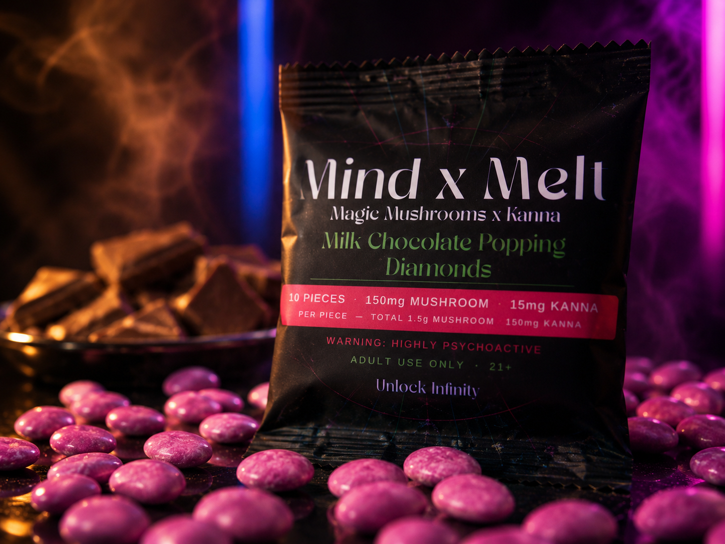 Mind x Melt 10pc bag with chocolate atmosphere
